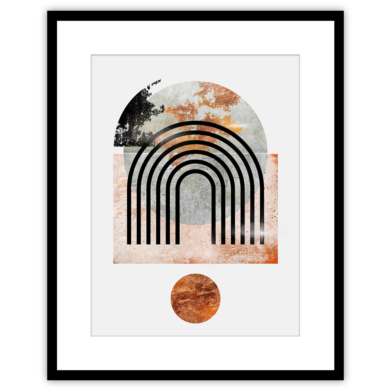 sq1290 - 2026-07-28T145950.769 Obraz Abstract I 40x50cm copper - obrazek 1